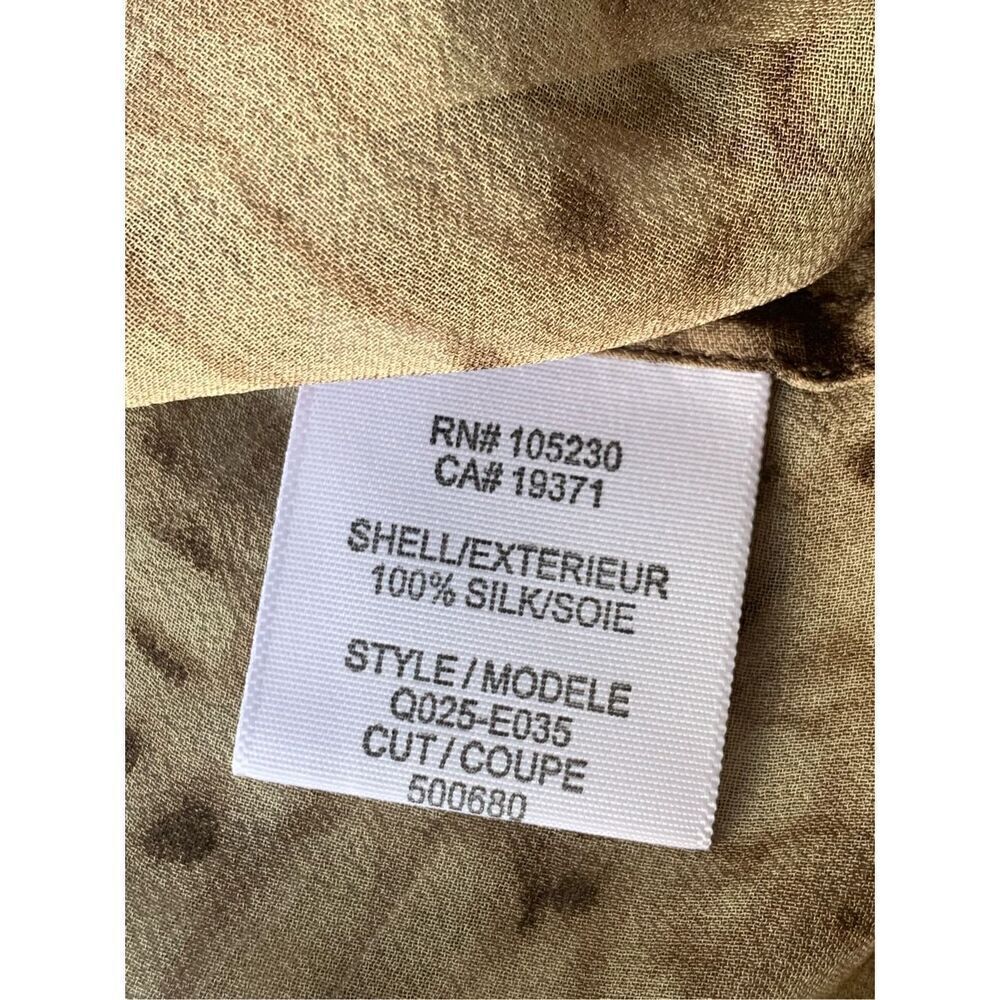 Equipment Femme 100% Silk Signature Slim Fit Button-Up Snake Print Shirt - Picture 11 of 11